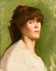 Portrait of a woman, c.1885